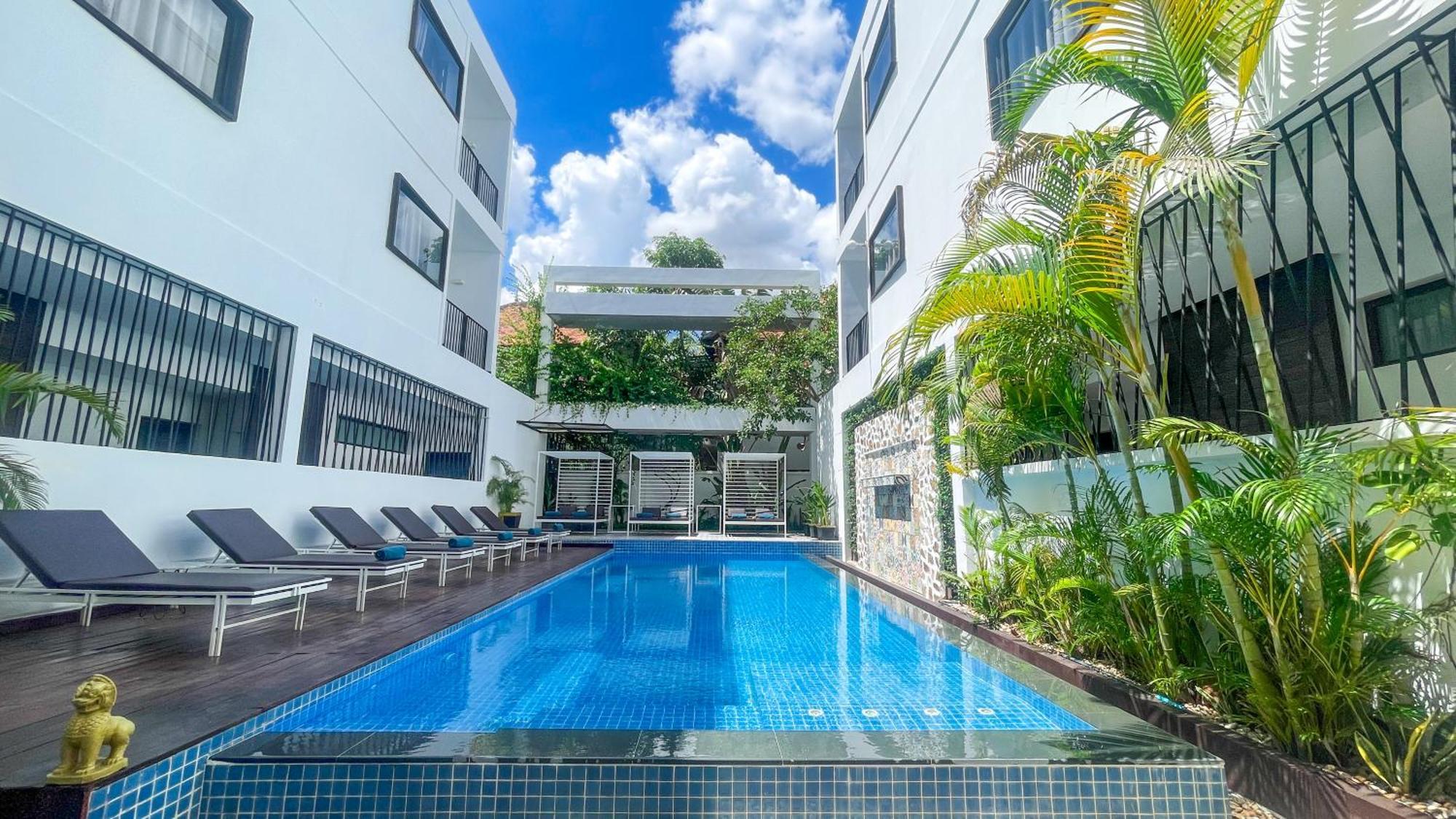 Hotel The Calm Oasis à Siem Reap Extérieur photo