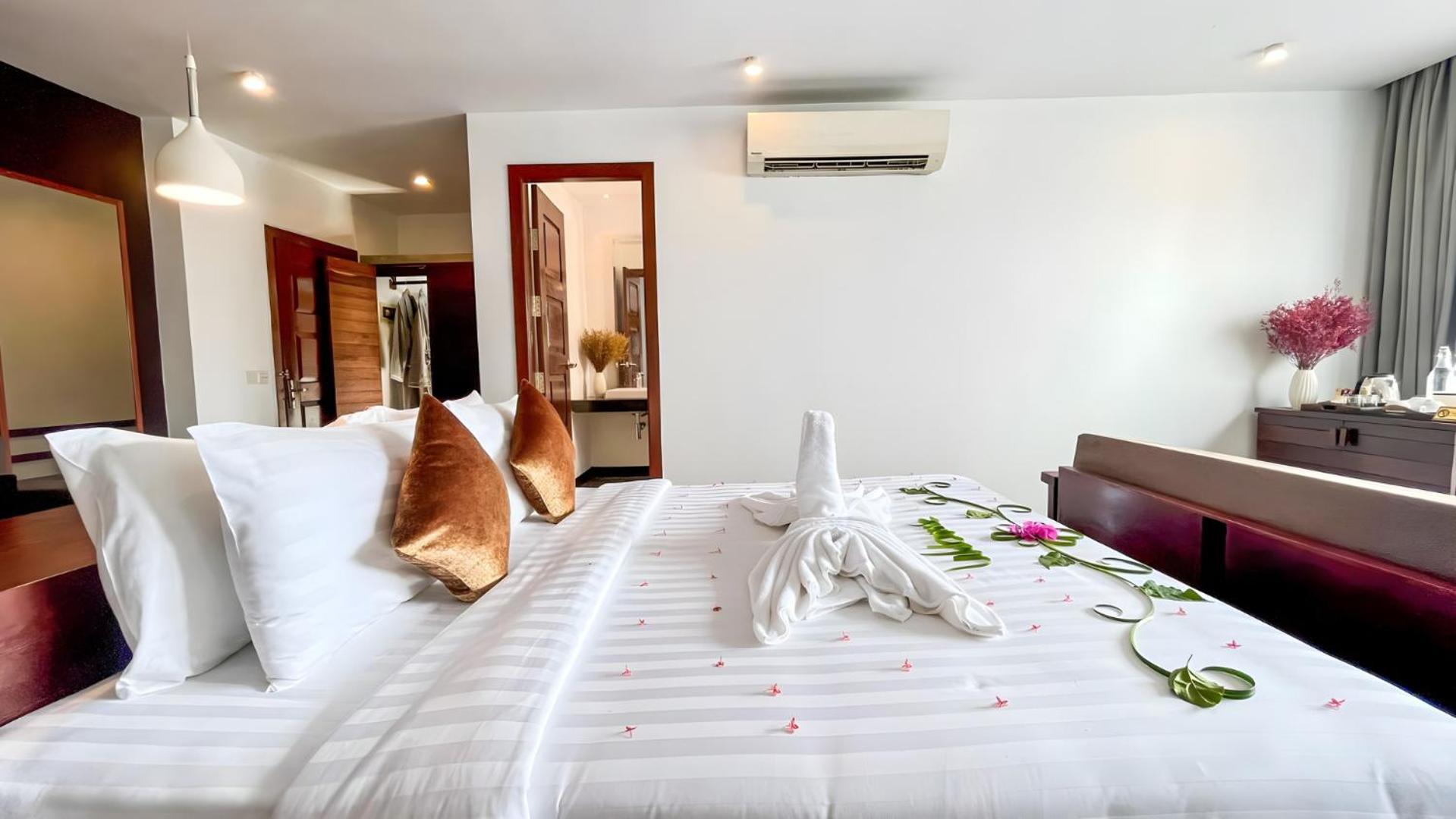 Hotel The Calm Oasis à Siem Reap Chambre photo