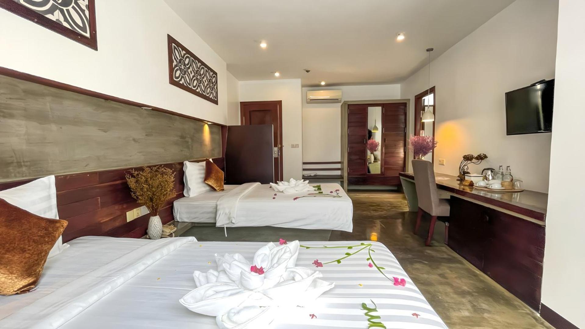 Hotel The Calm Oasis à Siem Reap Extérieur photo