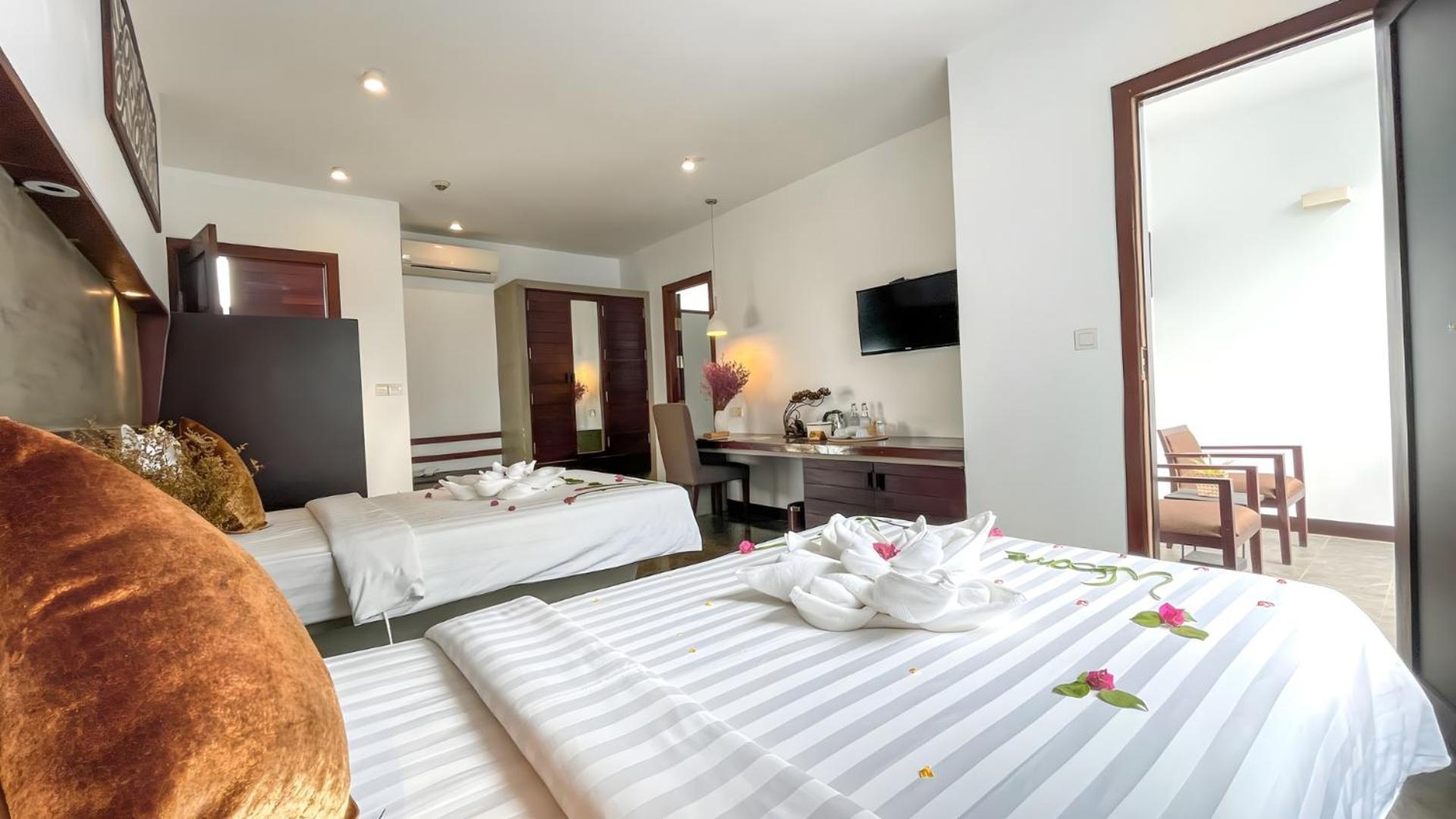 Hotel The Calm Oasis à Siem Reap Chambre photo
