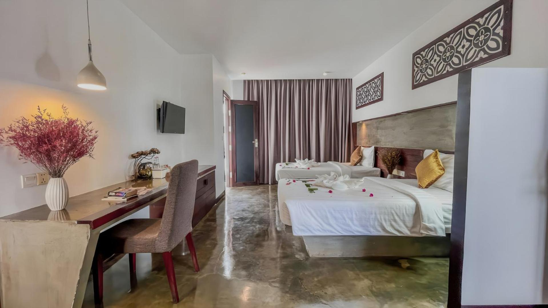 Hotel The Calm Oasis à Siem Reap Chambre photo