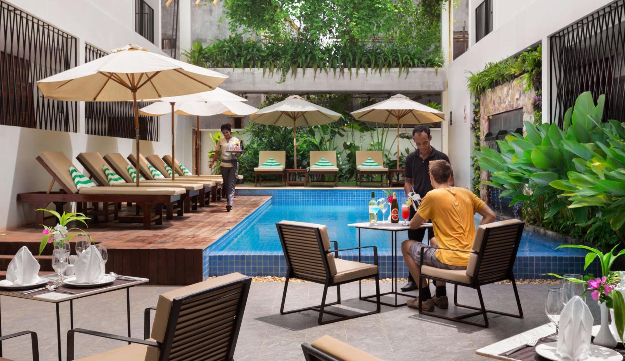 Hotel The Calm Oasis à Siem Reap Extérieur photo