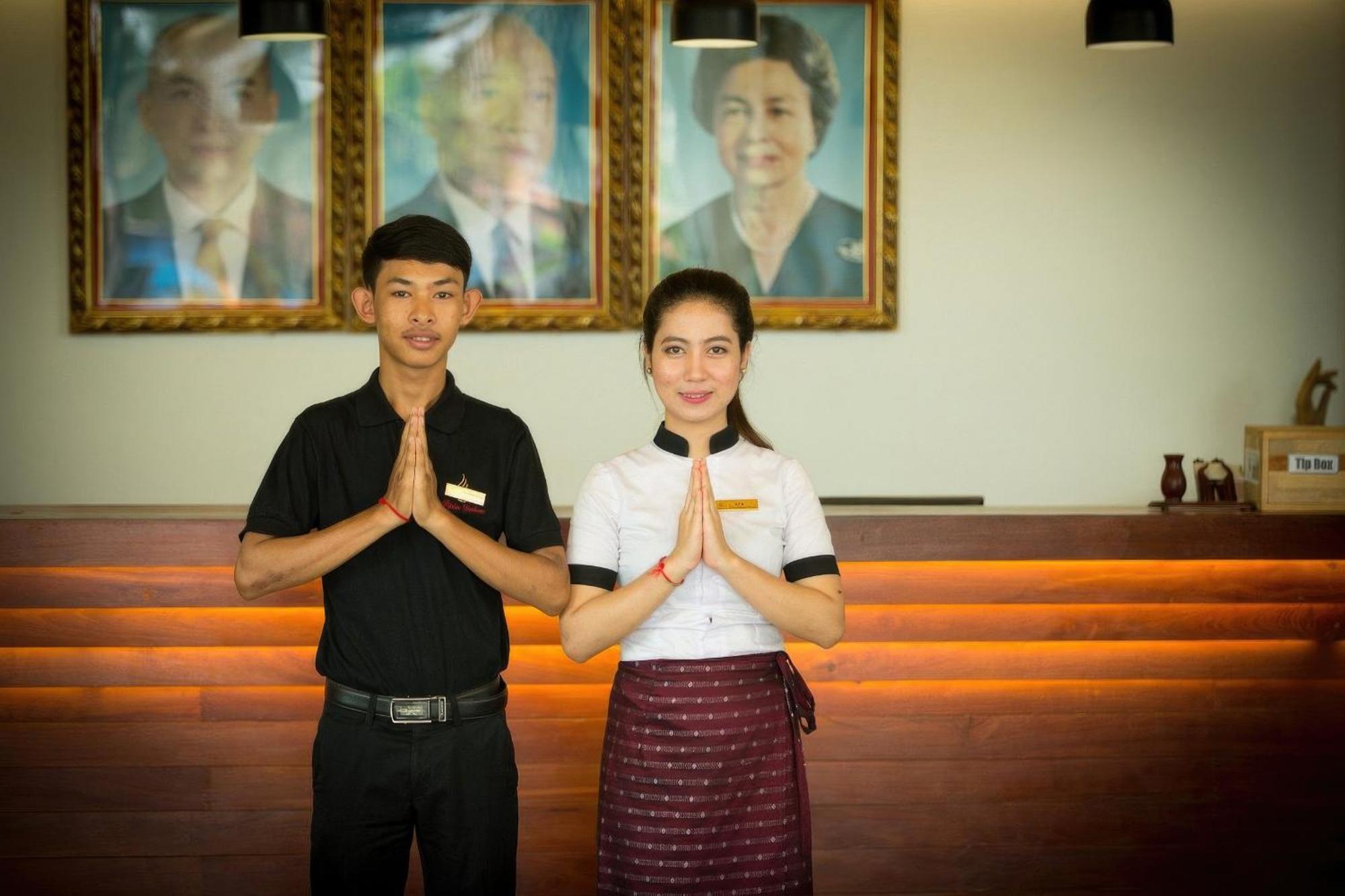 Hotel The Calm Oasis à Siem Reap Extérieur photo